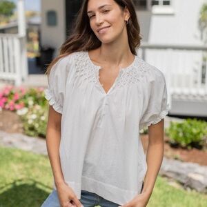 Neuflora White Francesca Blouse